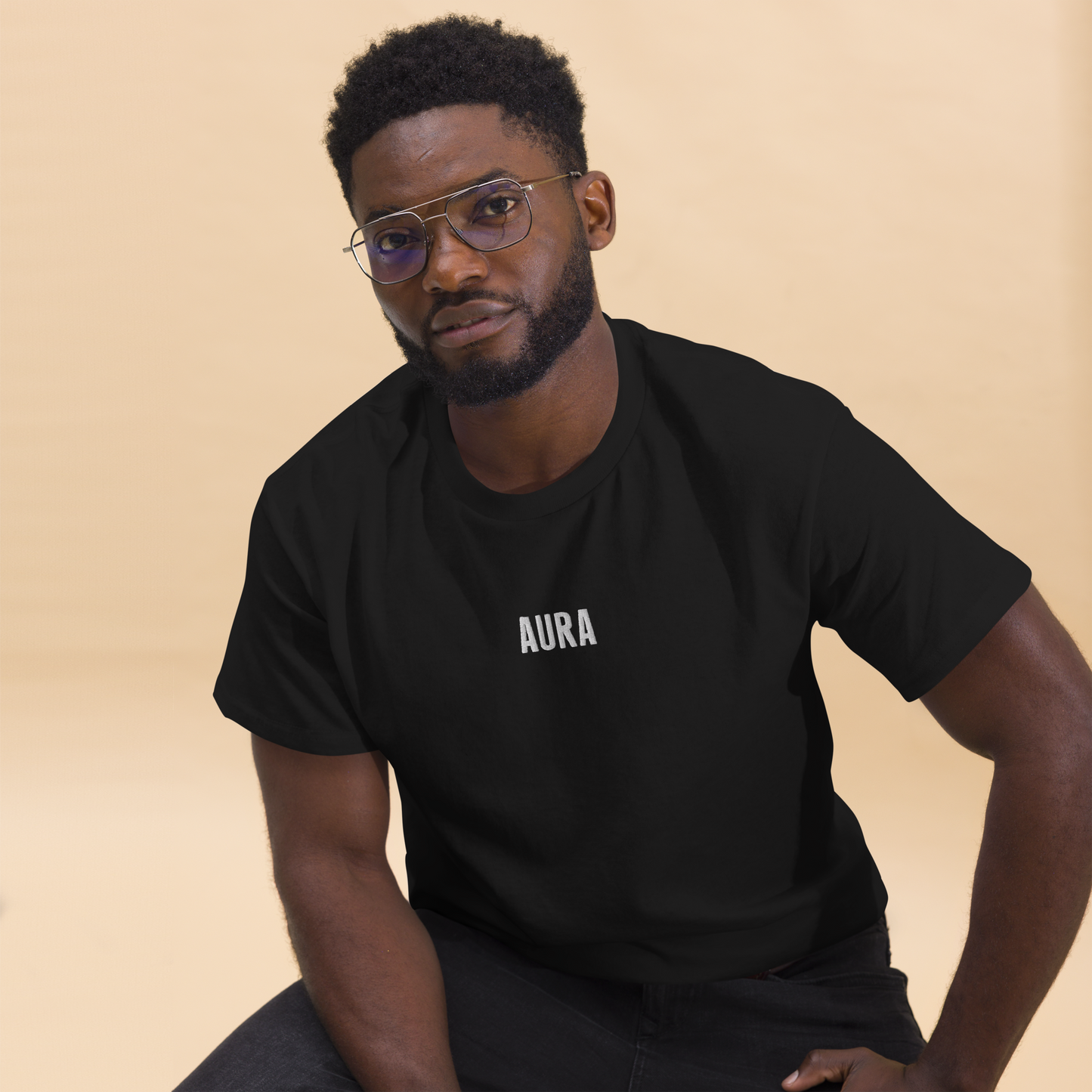 Black Aura T-Shirt Men